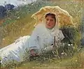 И.Н. Крамской. Женщина под зонтиком