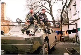 БРДМ-2 на Второй чеченской войне, 2000