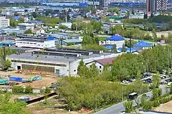 Производственный корпус ОАО «Татнефтепроводстрой», демонтированный в 2023 году