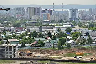 Вид на северную часть посёлка Дальний