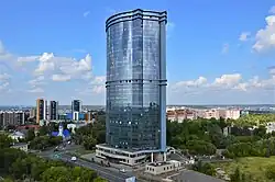 Вид жилого комплекса с юго-западной стороны