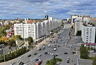 Перспектива улицы Вишневского