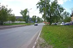 Улица Аделя Кутуя на территории промзоны