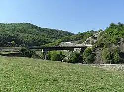 Калининаул, мост через Саласу