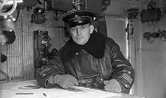 Капитан II ранга Гущин Алексей Матвеевич командир крейсера Красный Кавказ