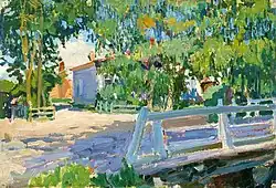 Мостик. Этюд, 1906.