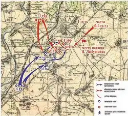Карта боевых действий