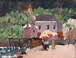 Алексей Кокель. «Итальянский этюд», 1913 г.