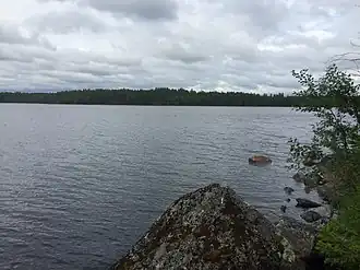 Вид из юго-восточной оконечности Колосенъярви