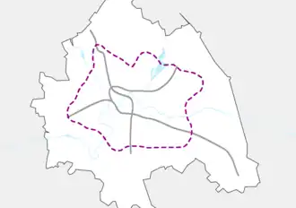 Планируемая трассировка линии к 2040 году