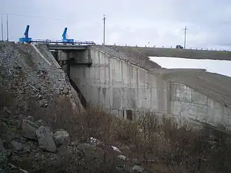 Конструкции водосброса ГЭС