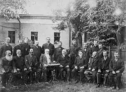 Конторщики князя Барятинского. Село Ивановское 1909 год.