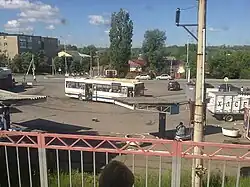 Площадь перед станцией