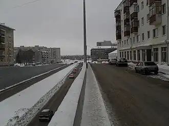 Улица Ленская (магистральный и верхний уровень)