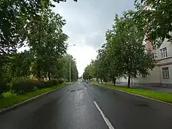 Вид в сторону Александровской улицы