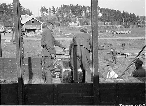 Старые пути станции Ляскеля, 30 сентября 1941 год
