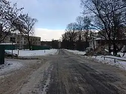 1-й Люберецкий проезд у дома 9а