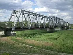 Железнодорожный мост на перегоне Славянск — Лиман