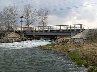 Мост через реку Ижору