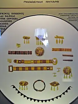 Экспонат«Подделки янтаря»