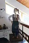 Женский народный костюм, экспонат музея в Смедерево