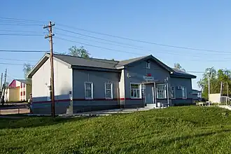 Здание станции в 2024 году