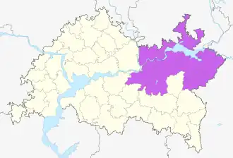 Камская экономическая зона на карте РТ