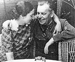 Н. С. Власик с женой Марией Семёновной, 1930-е годы