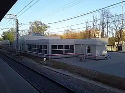 Северный вестибюль подземного перехода остановочного пункта