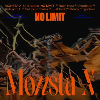 Обложка альбома Monsta X «No Limit» (2021)