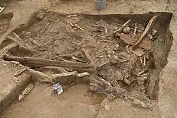 Массовое захоронение защитников острога XVII века (2014 г.)