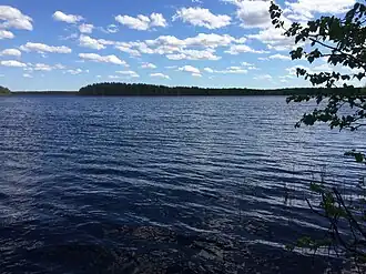 Вид с западного берега