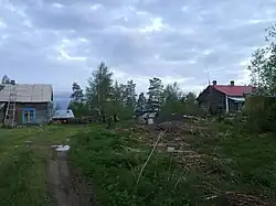 Деревня на берегу Пертозера