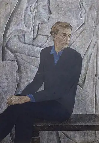 Олег Татарников. Автопортрет. 1966