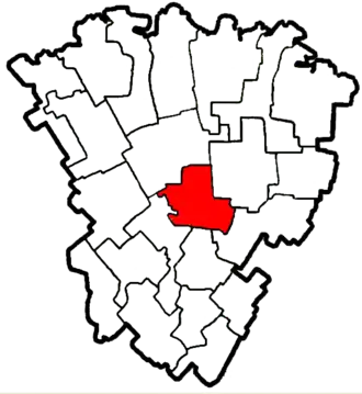 Оленовский сельский совет на карте