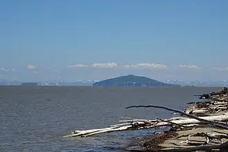 Вид от устья реки Парень