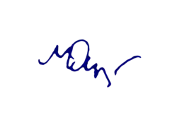 Изображение автографа