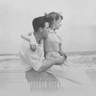 Обложка альбома Дельфина «ПРОЩАЙ ОРУЖИЕ» (2023)