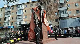 Памятник дважды Герою Советского Союза Амет-Хан Султану г.Симферополь 2020 г.