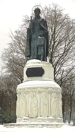 Памятник княгине Ольге и Владимиру в Пскове, автор Вячеслав Клыков