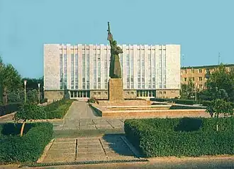 Ташкент, 1976 год. Памятник «Защитнику южных рубежей»