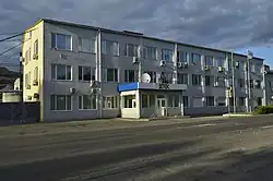 Фасад Першотравенского ремонтно-механического завода