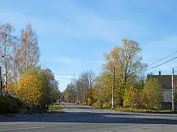 Вид на юг от Ботанической улицы