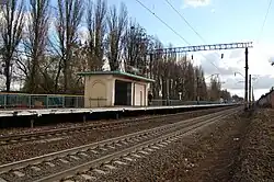 Платформа в сторону станции Беличи