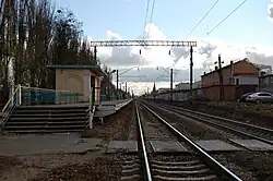 Платформа в сторону станции Беличи