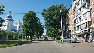 конец улицыслева Покровская церковь