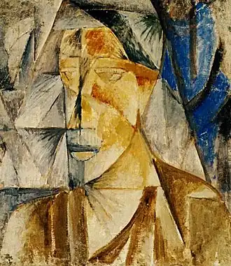 Портрет Мориса Фаббри. 1912. Х., м. СХМ