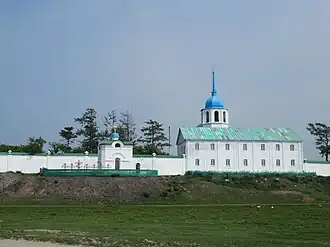 Вид с озера Байкал