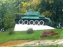 Постамент-танк Т-34