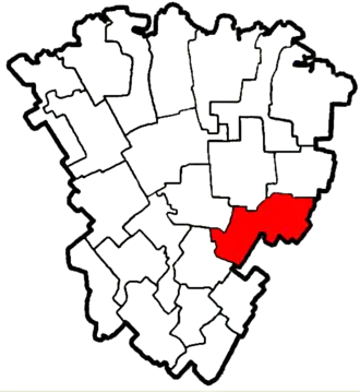 Почино-Софиевский сельский совет на карте